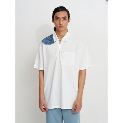 No Grey Area Water Memory Oversized Polo
