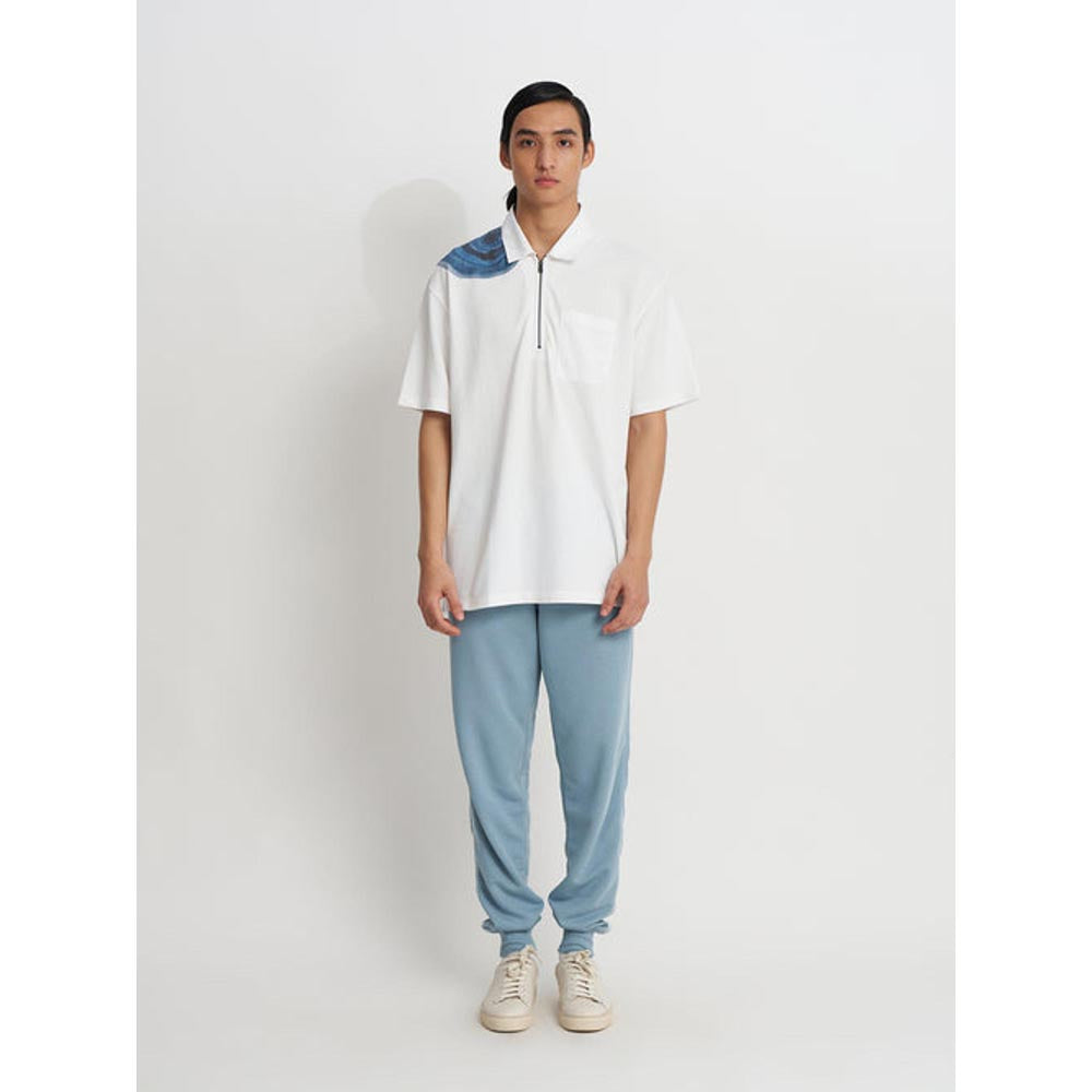 No Grey Area Water Memory Oversized Polo