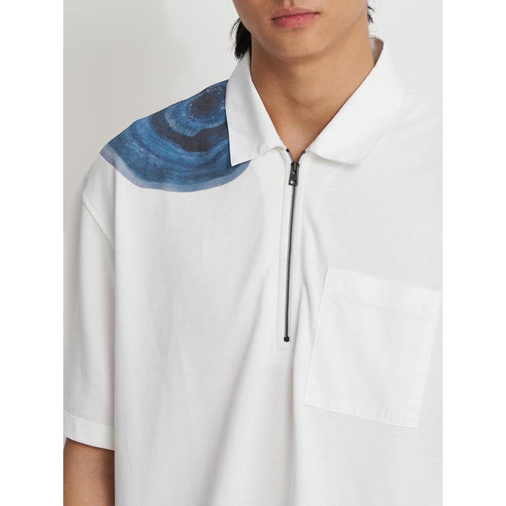 No Grey Area Water Memory Oversized Polo