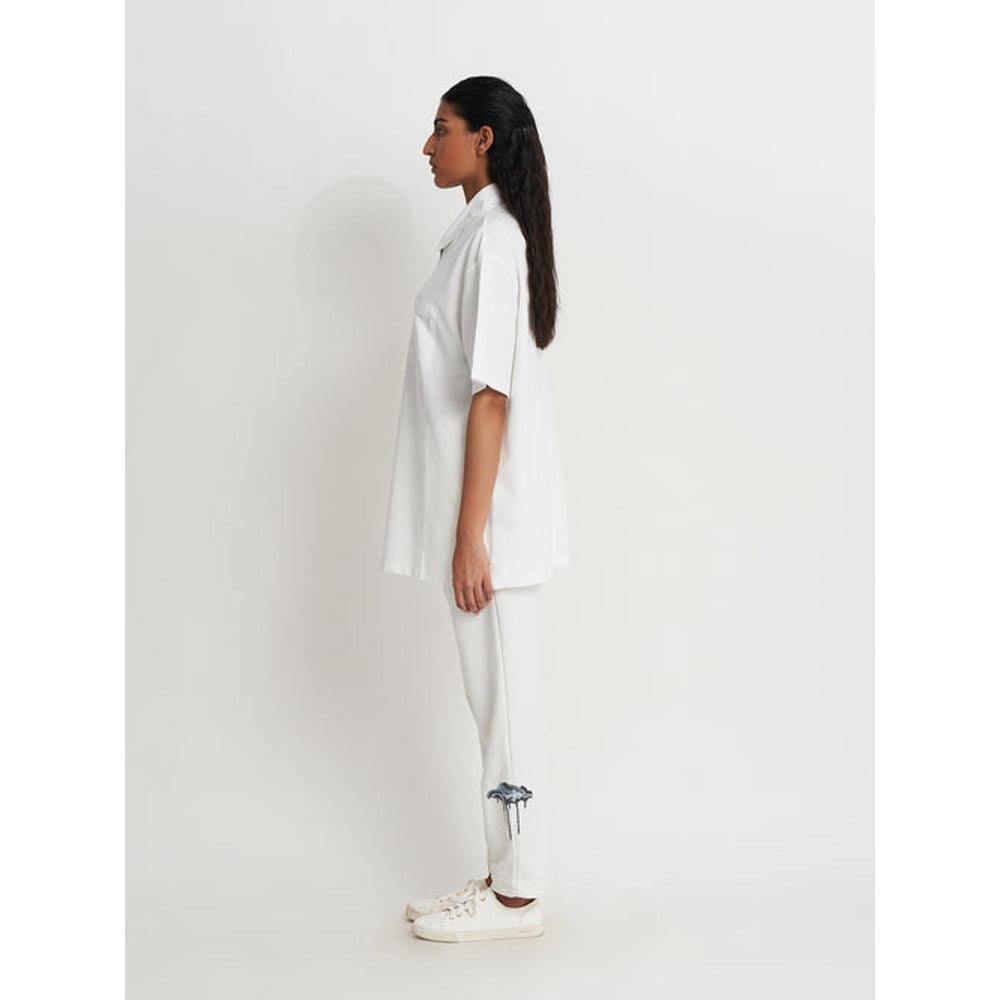 No Grey Area Water Memory Oversized Polo