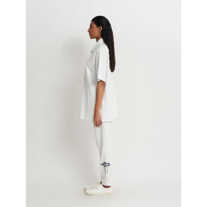 No Grey Area Water Memory Oversized Polo