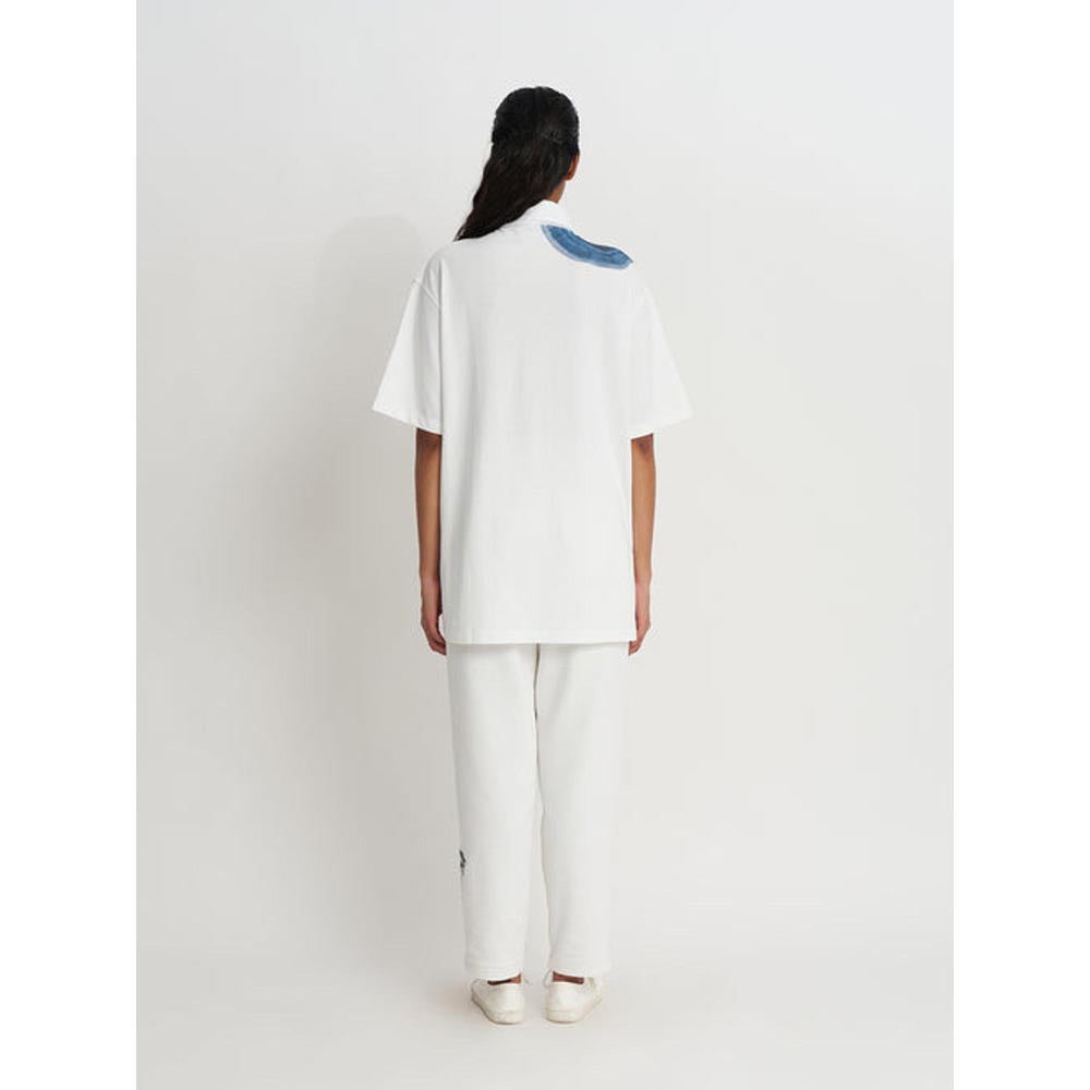 No Grey Area Water Memory Oversized Polo