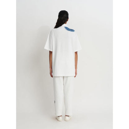 No Grey Area Water Memory Oversized Polo