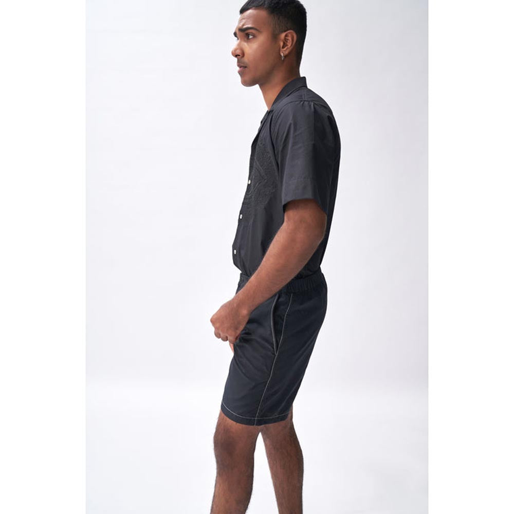 No Grey Area Grey Swim Shorts