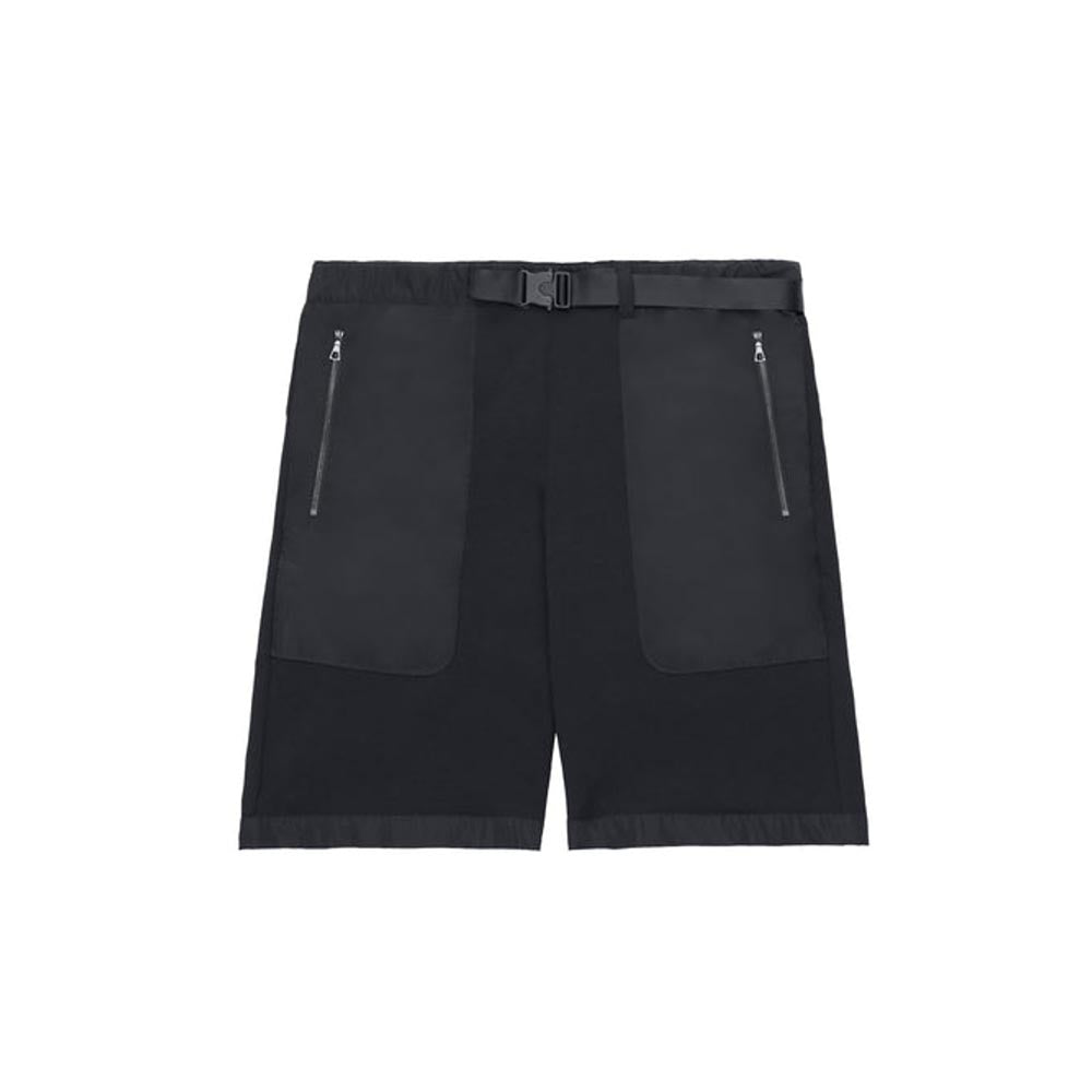 No Grey Area Black Grey Area Gunmetal Buckle Shorts