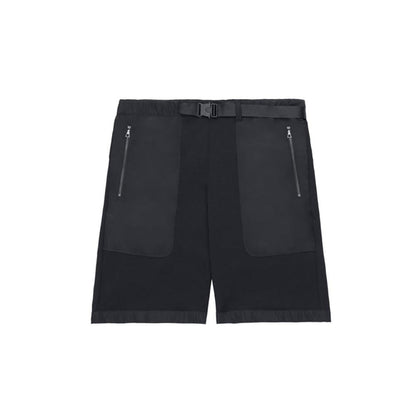 No Grey Area Black Grey Area Gunmetal Buckle Shorts