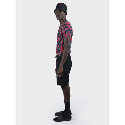 No Grey Area Black The Grey Area Bonded Shorts