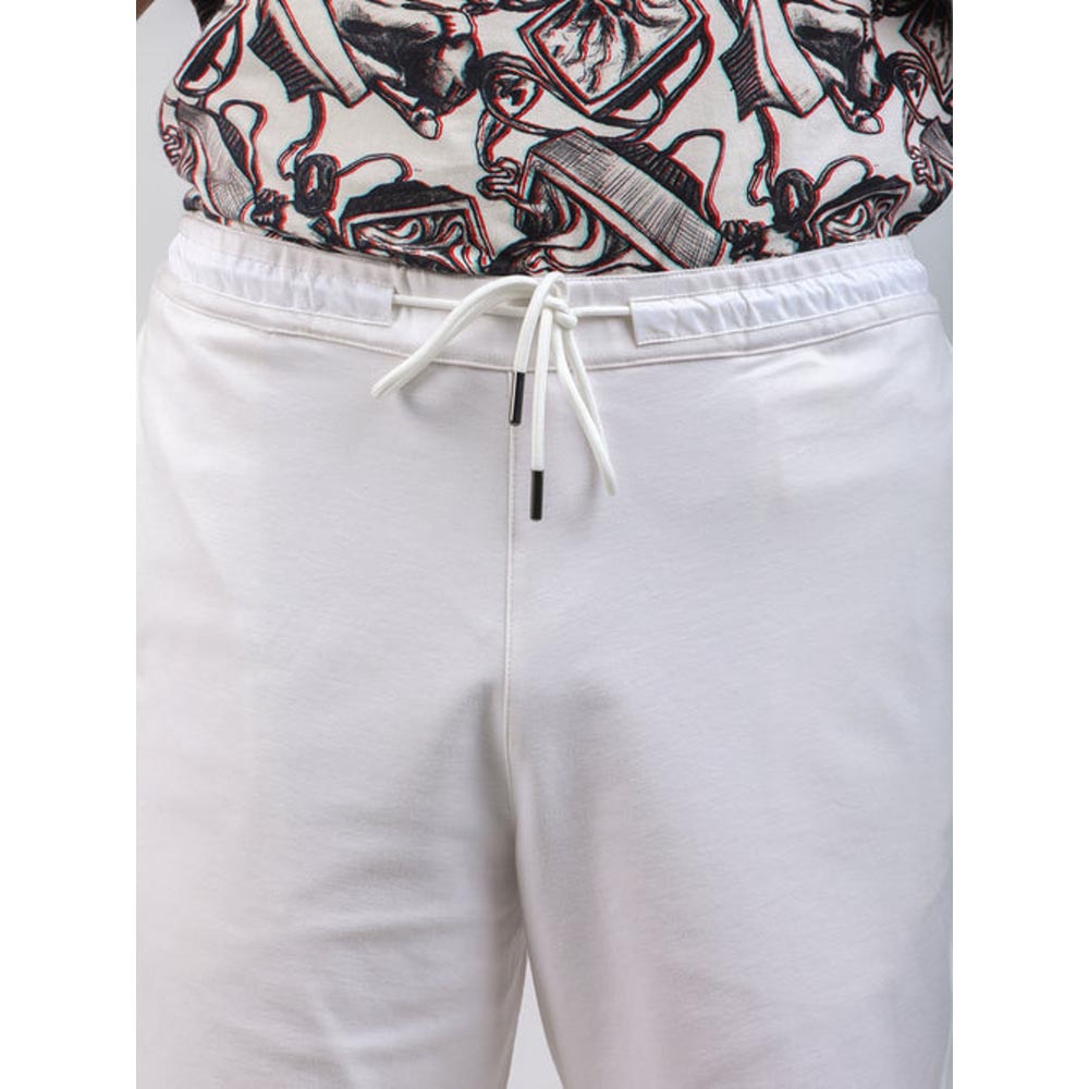 No Grey Area White The Grey Area Bonded Shorts