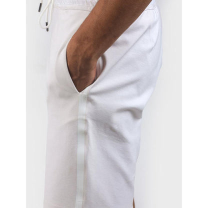 No Grey Area White The Grey Area Bonded Shorts