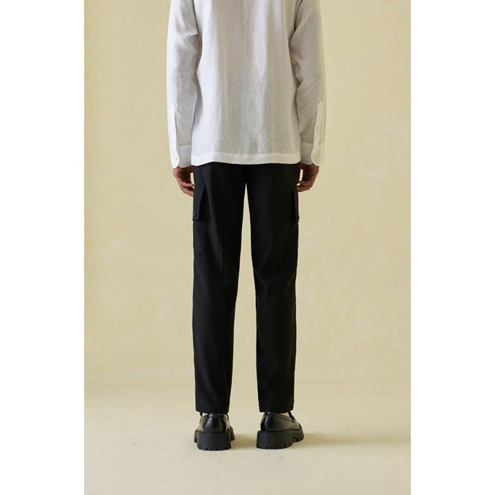 No Grey Area Black Suiting Cargo
