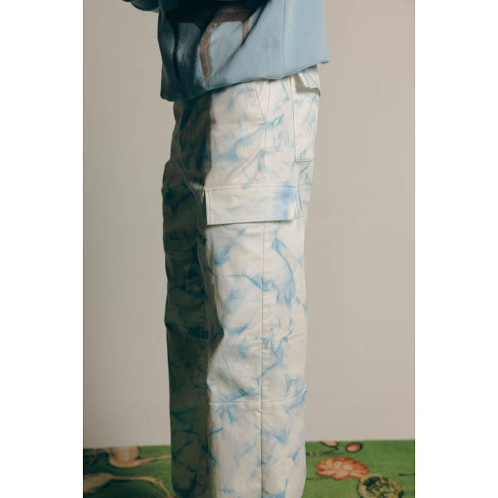 No Grey Area White Straight Leg Cargo