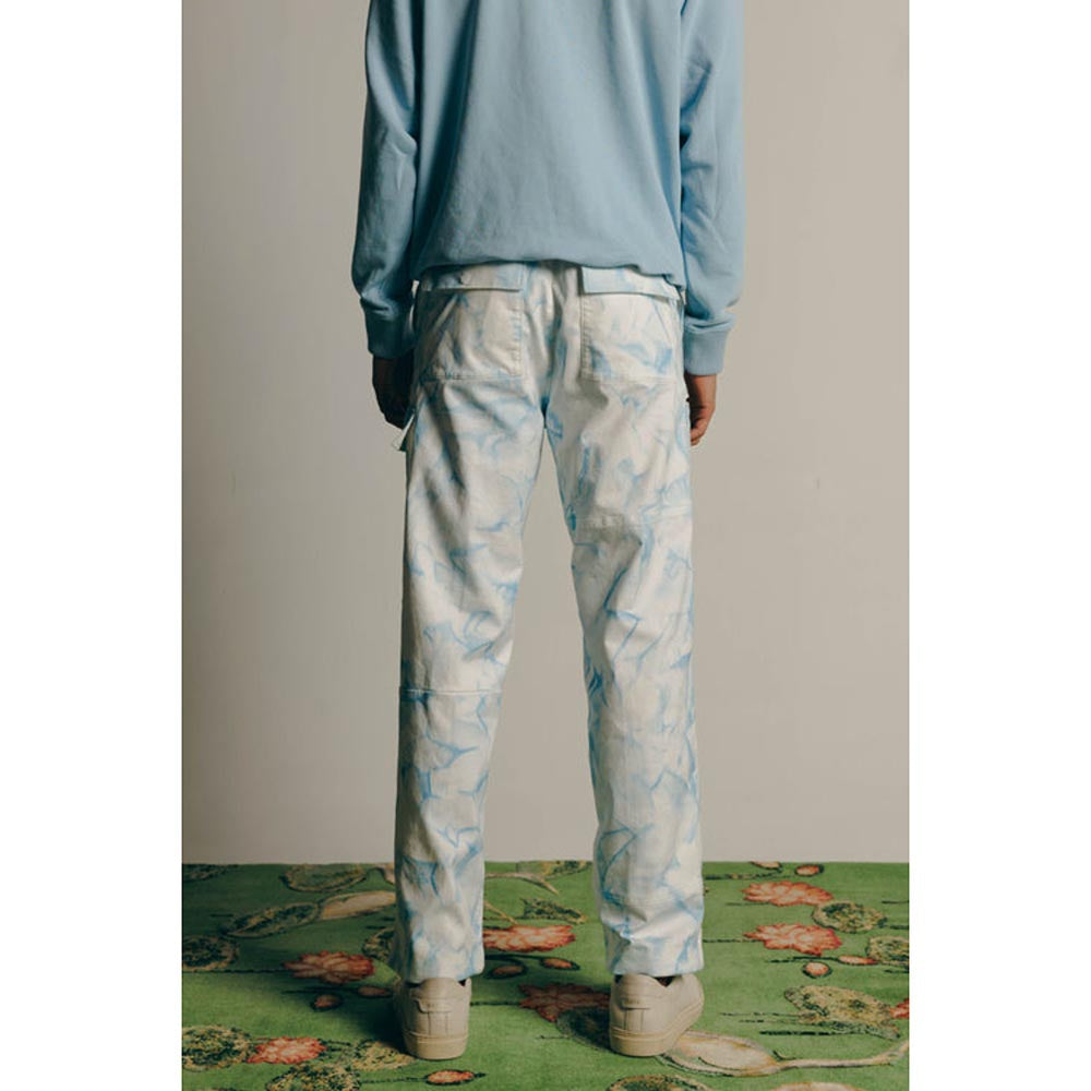 No Grey Area White Straight Leg Cargo