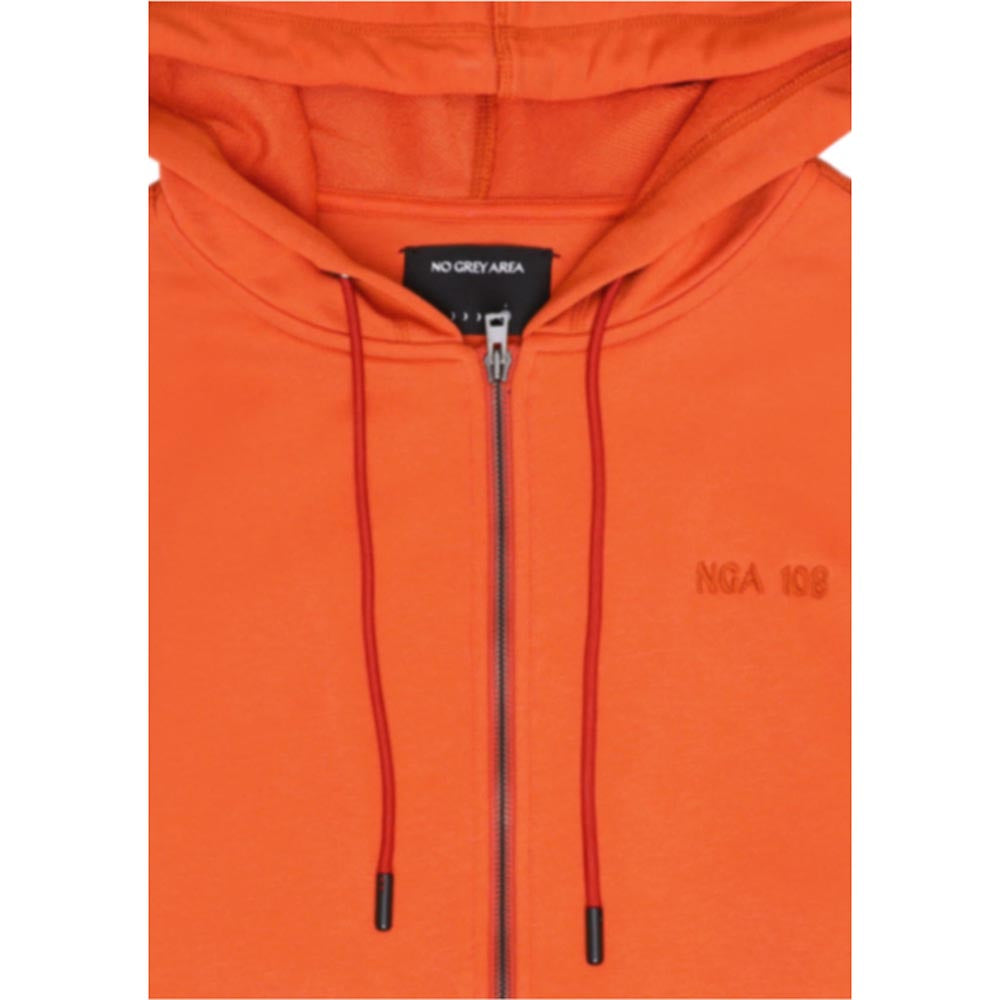 No Grey Area Orange Nga 108 Hoodie