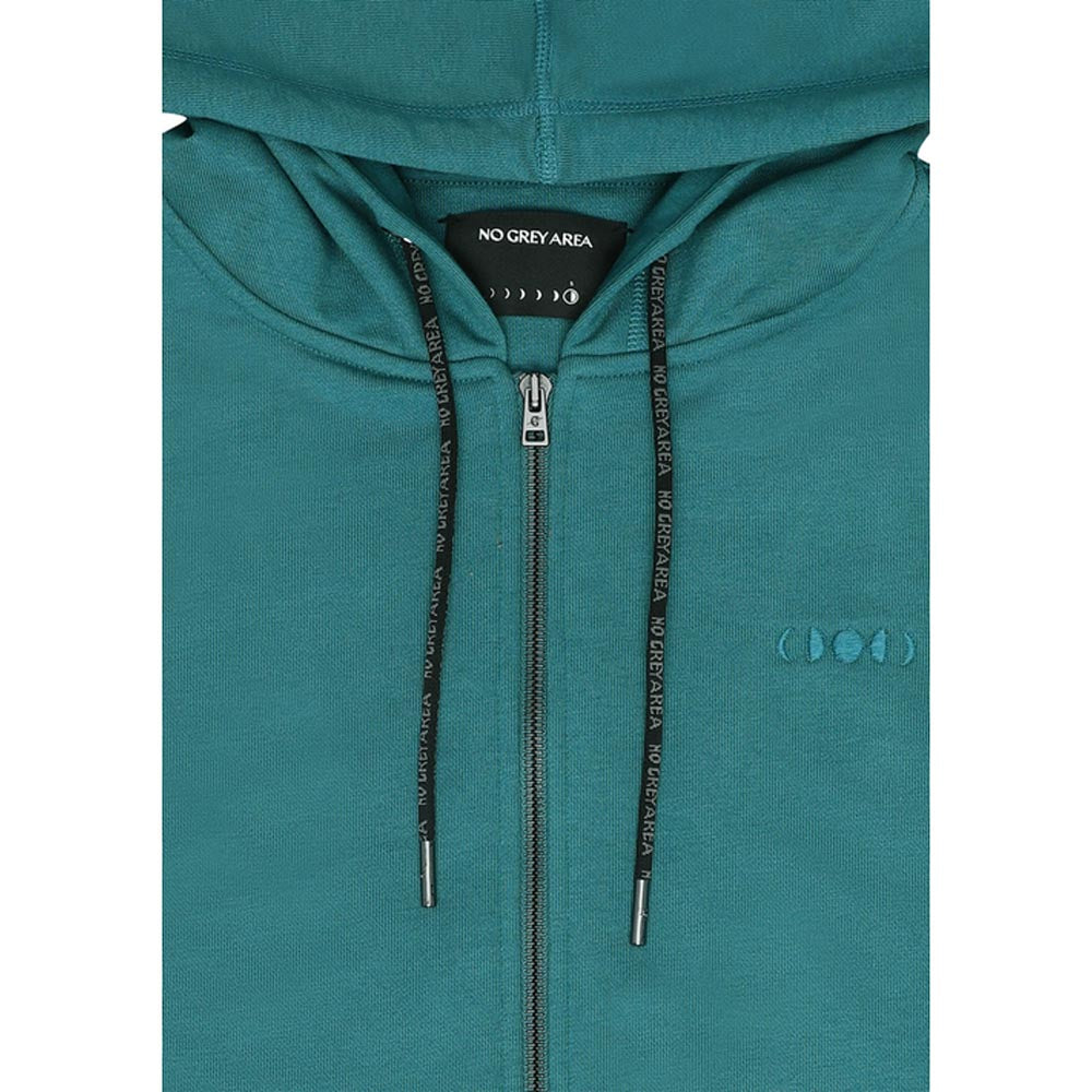 No Grey Area Green Phases Of The Moon Hoodie