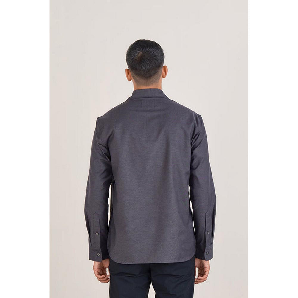 No Grey Area Grey Deco Wave Shirt
