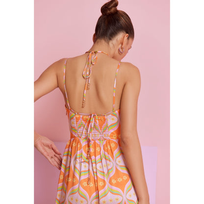 NOIB Orange Chloe Jumpsuit - Hourglass