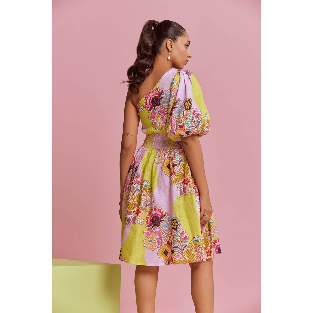NOIB Sierra Knee Length - Floral Vine