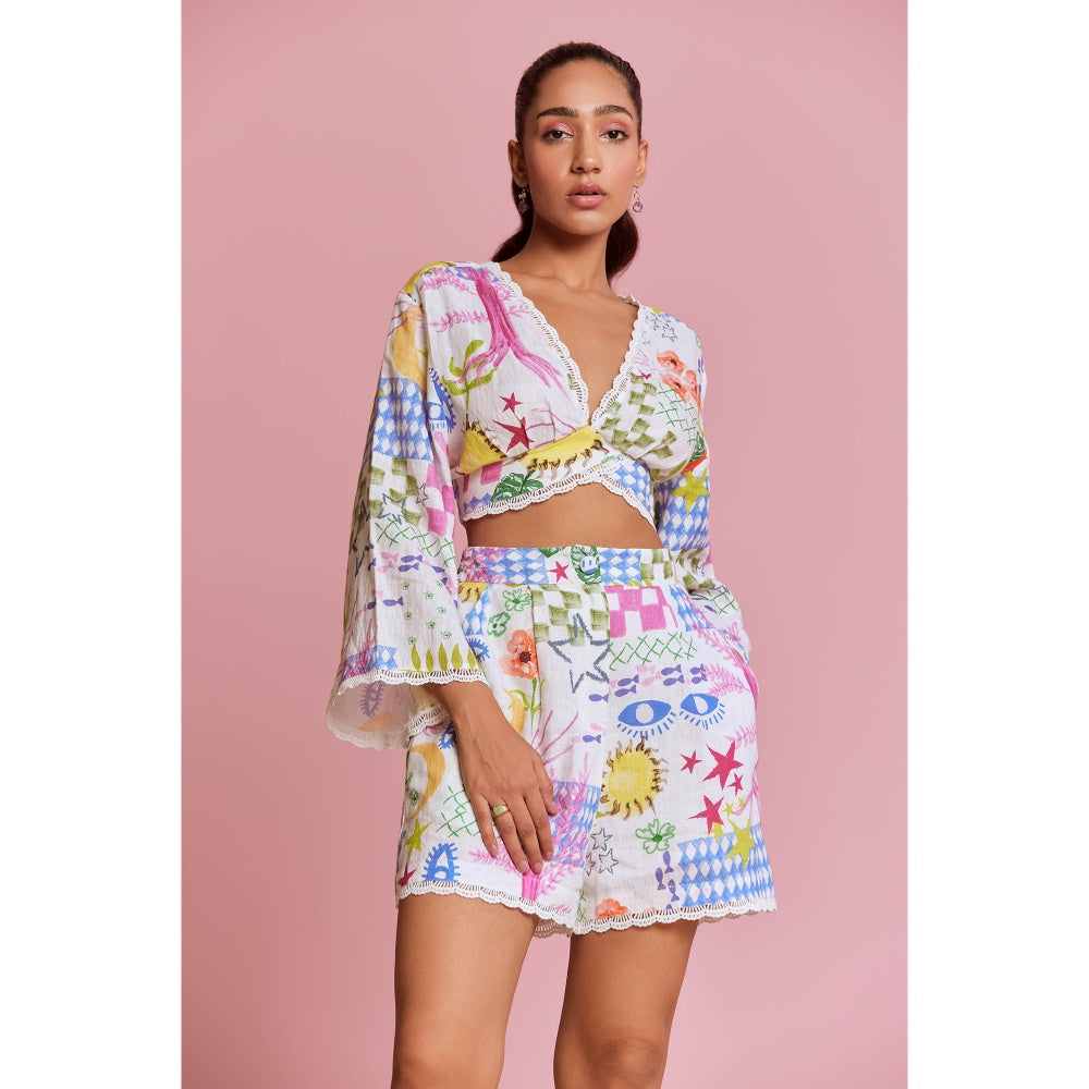 NOIB Mia Celeste Co-Ord (Set of 2)