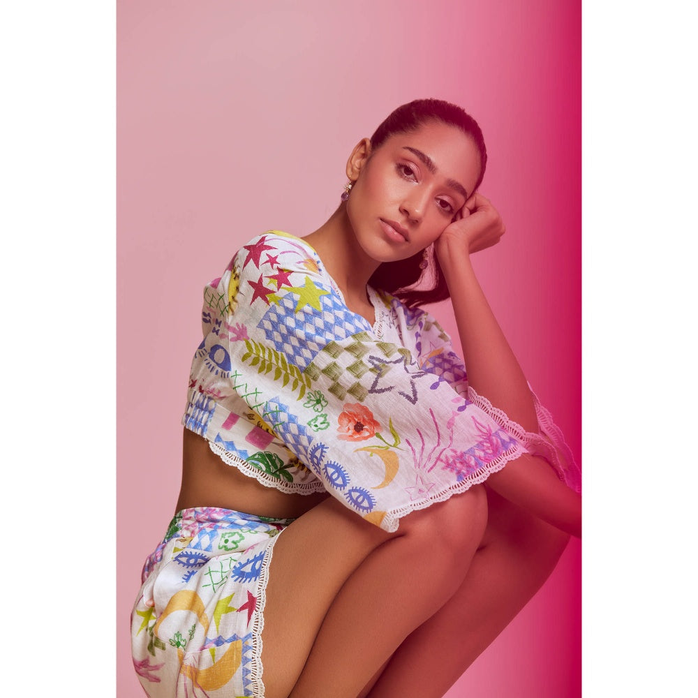 NOIB Mia Celeste Co-Ord (Set of 2)