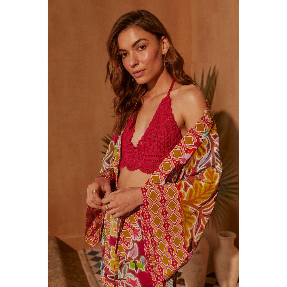 NOIB Thea Kaftan Into The Wild with Belt (Set of 2)