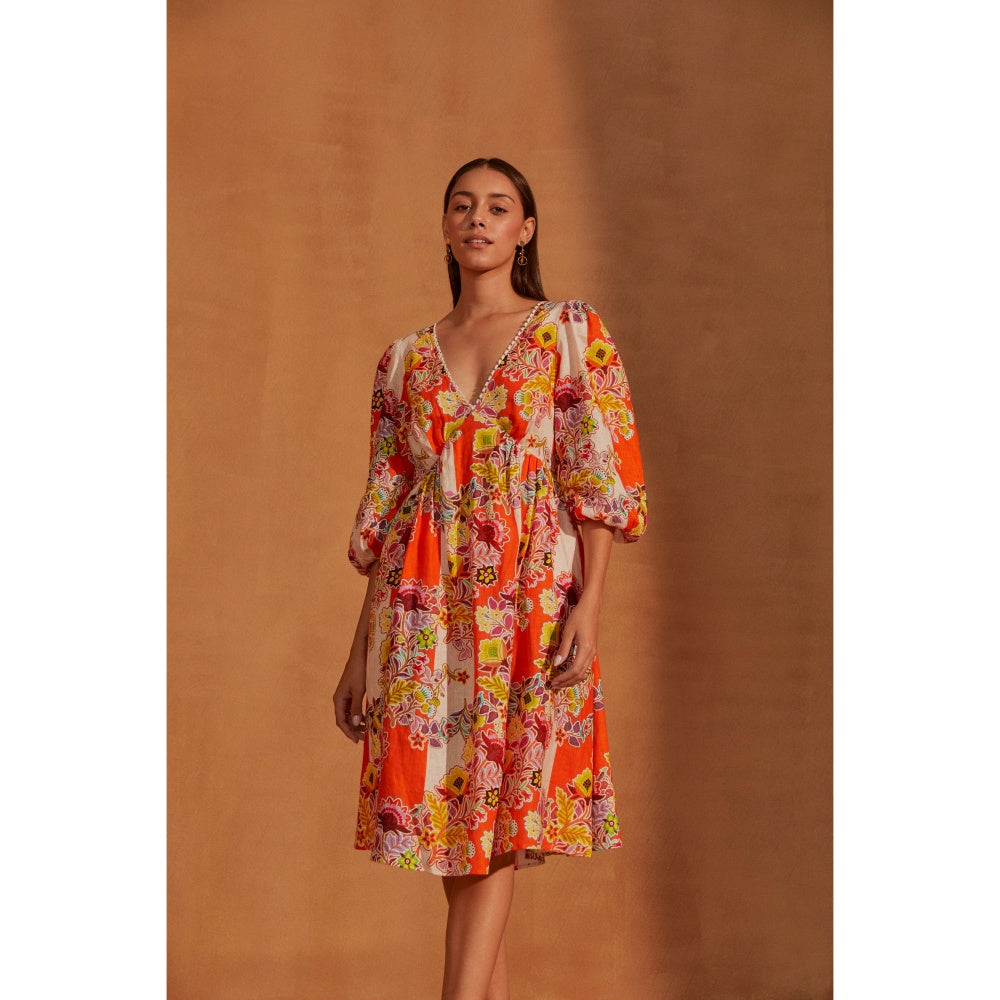 NOIB Eva Floral Vine Dress