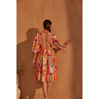 NOIB Eva Floral Vine Dress
