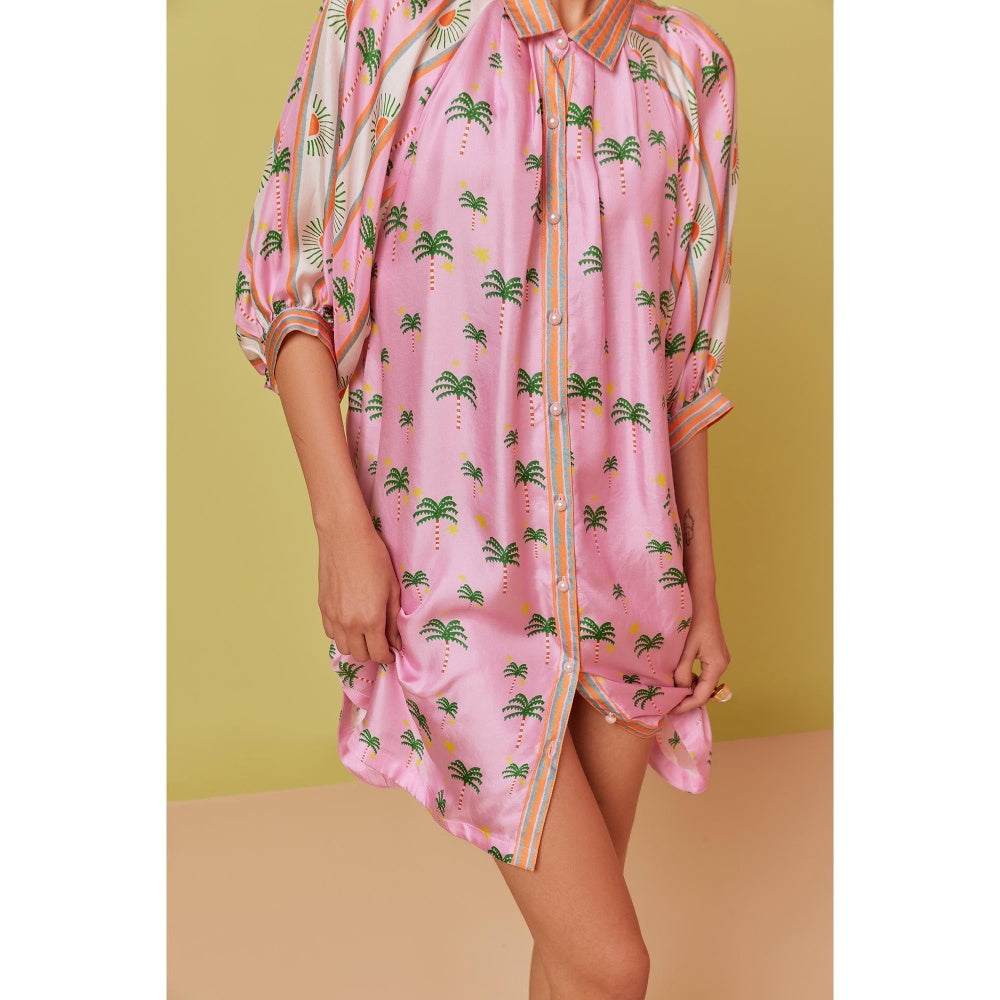 NOIB Pink Rosa Mini Dress