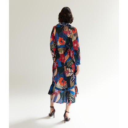 NOIB Luna Amazonica Printed Midi Dress (Set of 2)