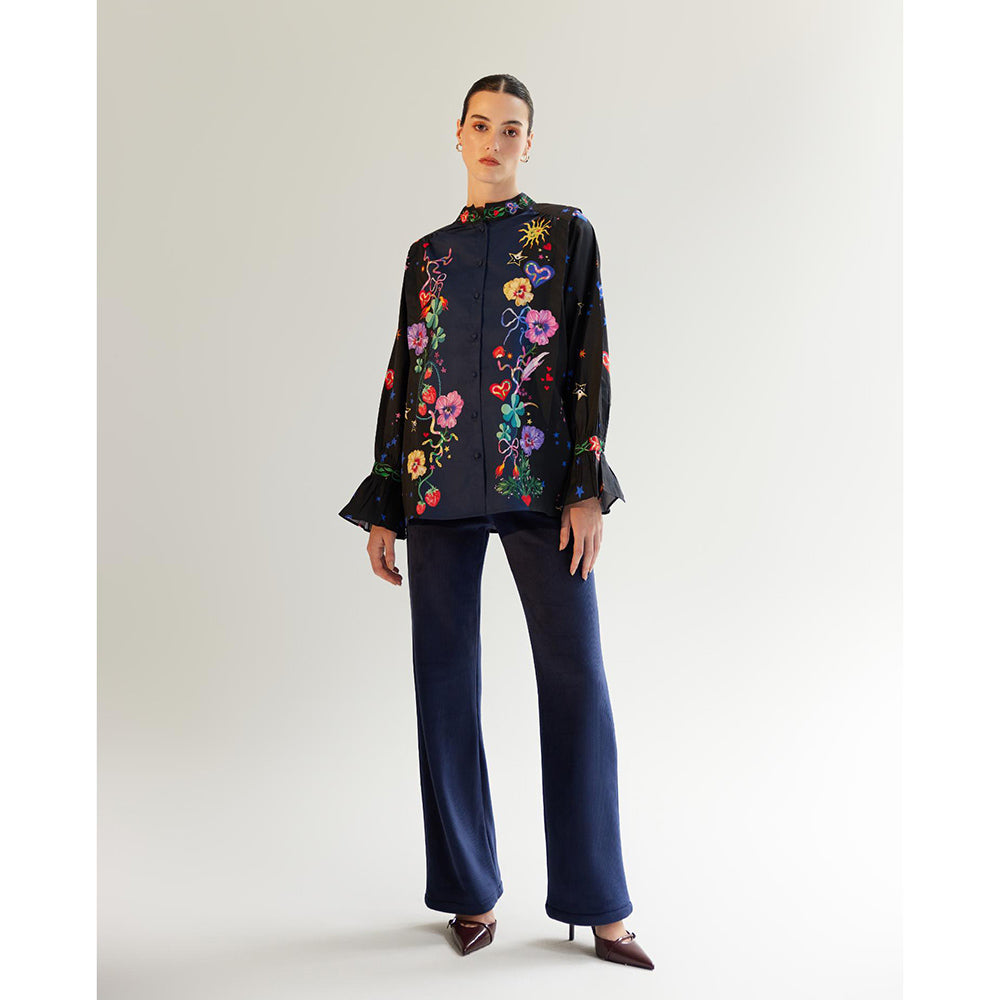 NOIB Vega Garden Of Eden Printed Shirt