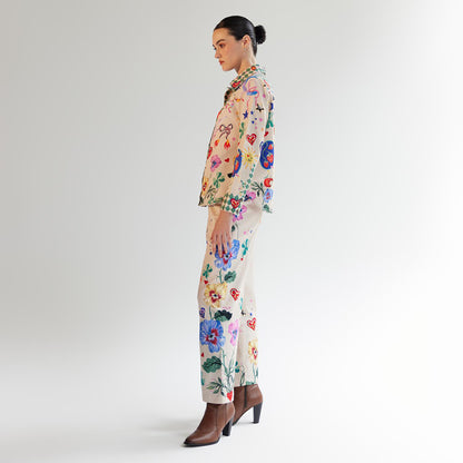 NOIB Celia Garden Of Eden Printed Pant