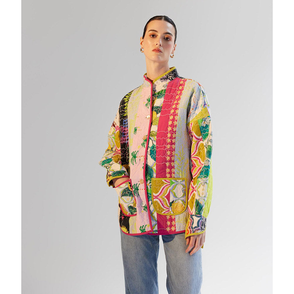 NOIB Women Multi-Color Jacket
