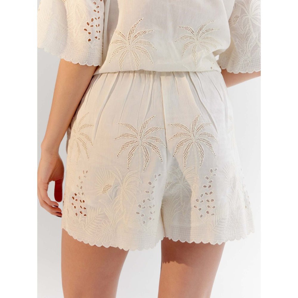 NOIB Deya Shorts - White