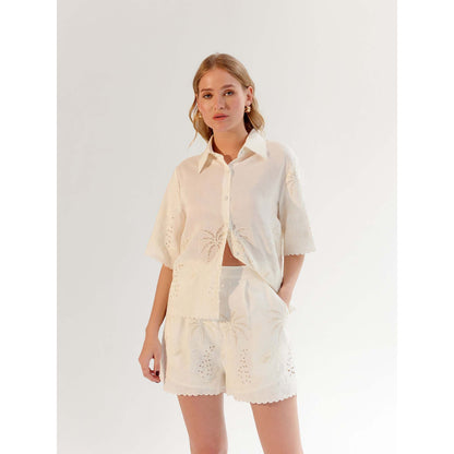 NOIB Deya Shorts - White