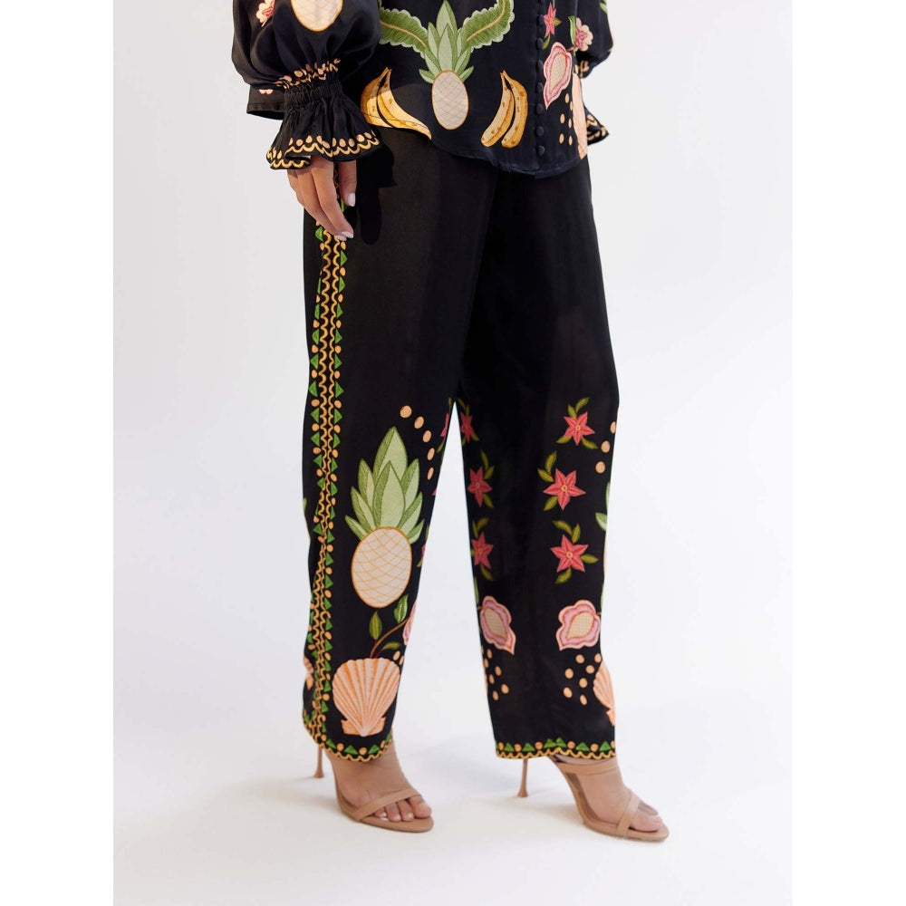 NOIB Ilia Pant - Seashell -Black