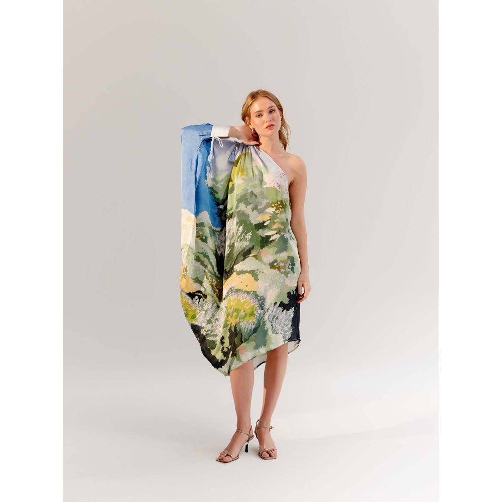 NOIB Alaya Midi Dress - Forest