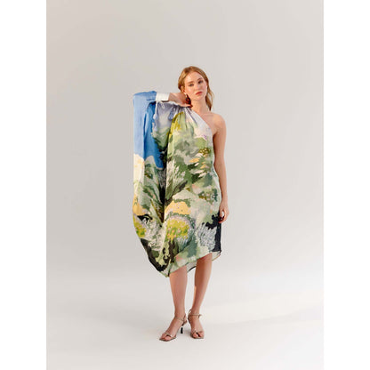 NOIB Alaya Midi Dress - Forest