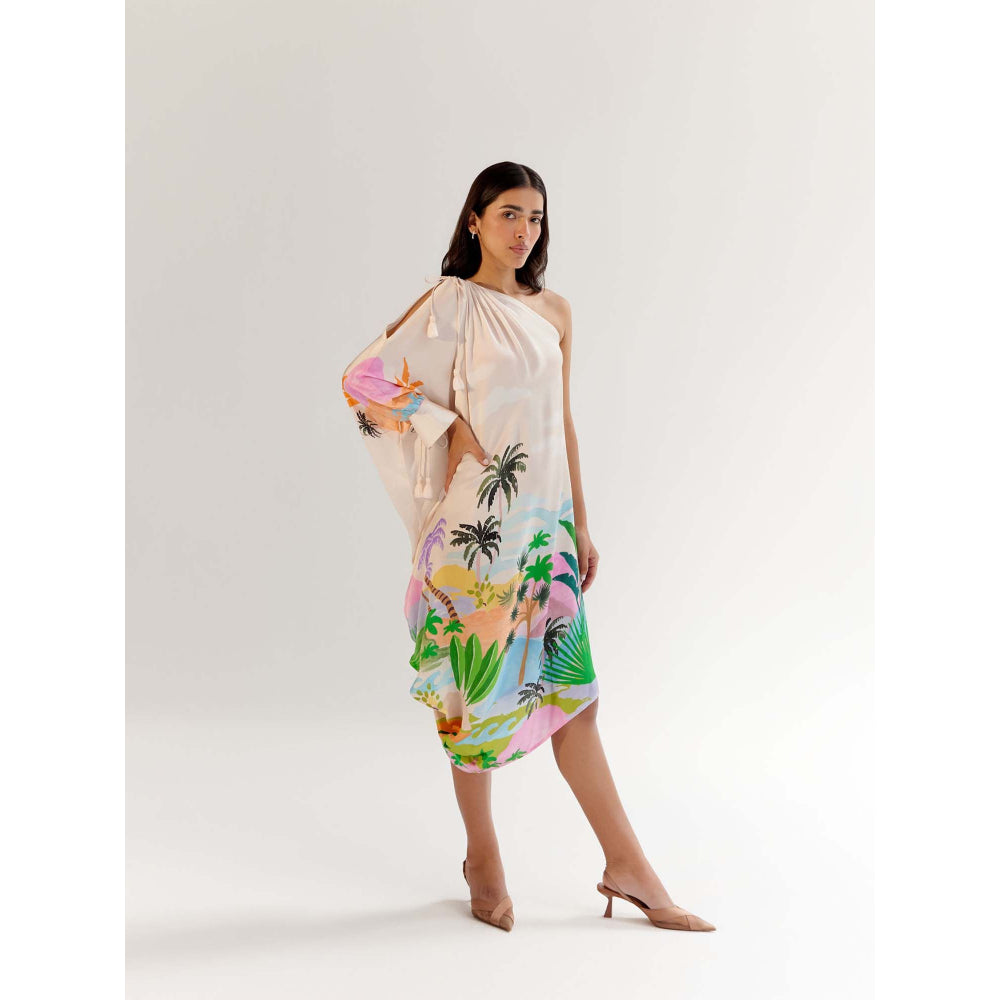 NOIB Alaya Midi Dress - By The Sea