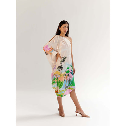 NOIB Alaya Midi Dress - By The Sea