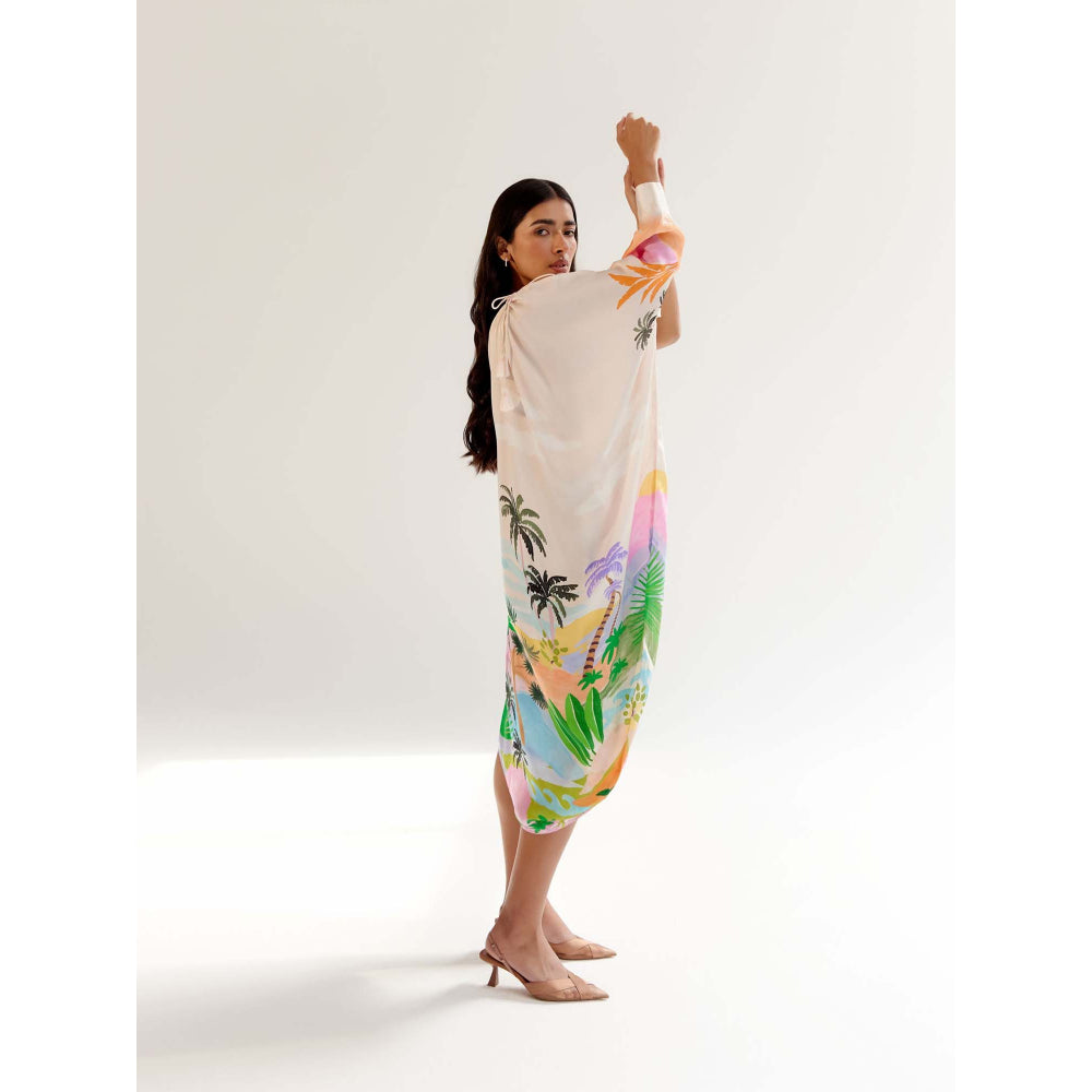 NOIB Alaya Midi Dress - By The Sea