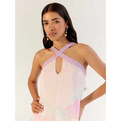 NOIB Aida Mini Dress - By The Sea