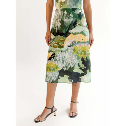NOIB Valentina Midi Dress - Forest