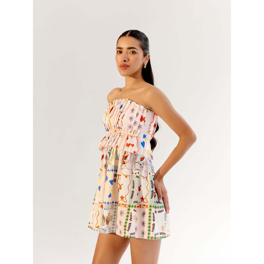 NOIB Isabella Mini Dress - Boardgame