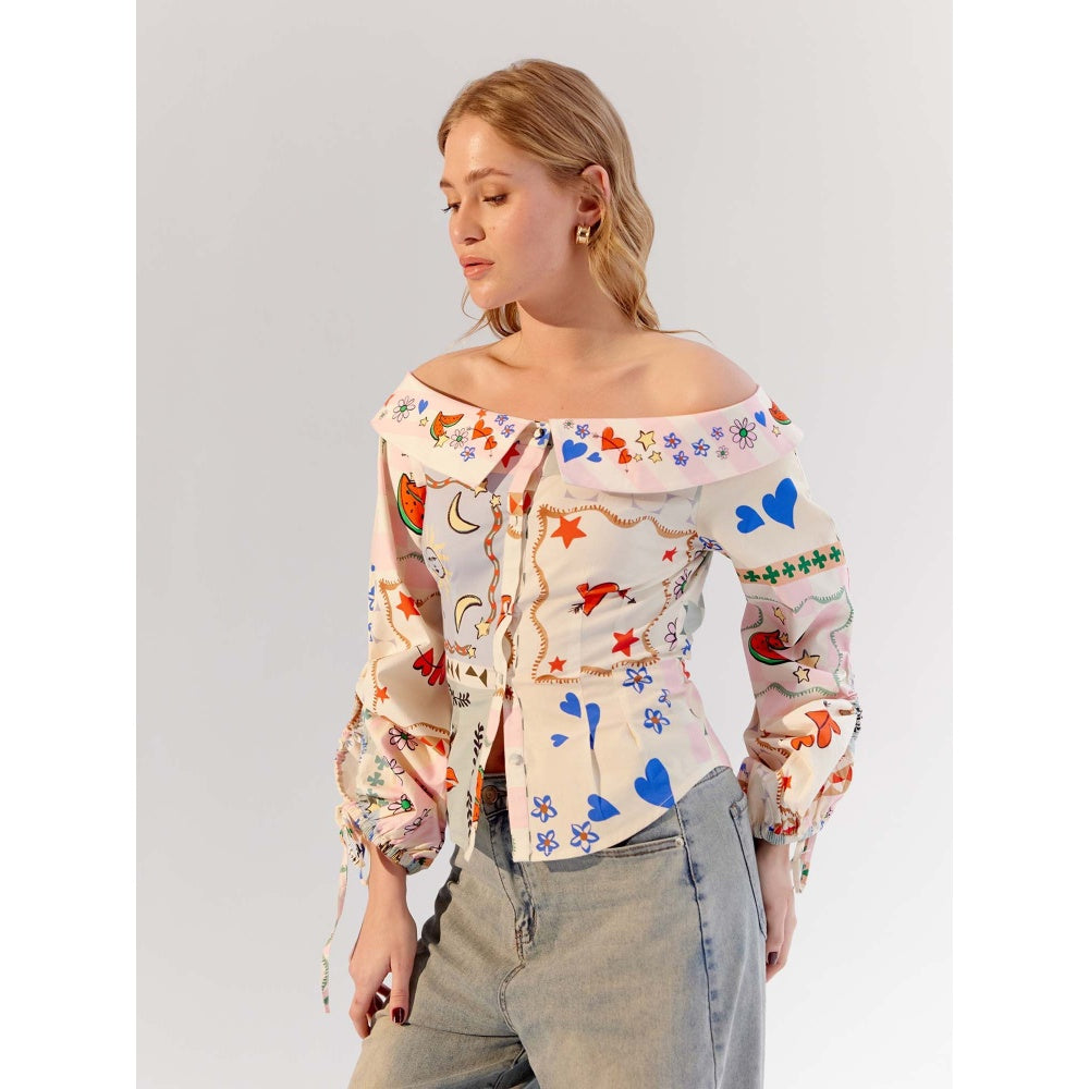 NOIB Multi-Color Shirt - Boardgame
