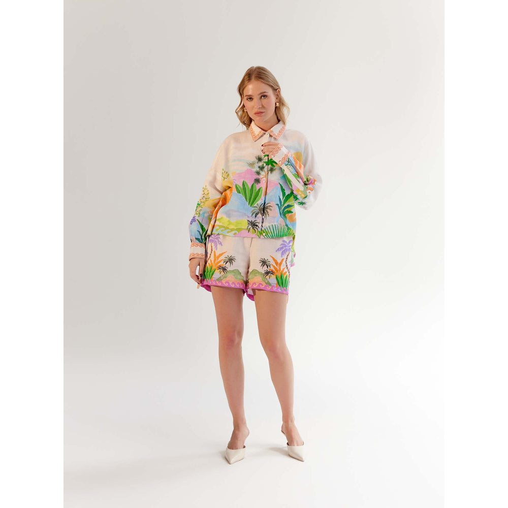 NOIB Fleur Shirt - By The Sea