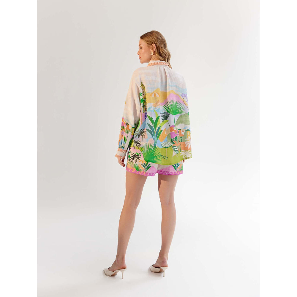 NOIB Fleur Shirt - By The Sea