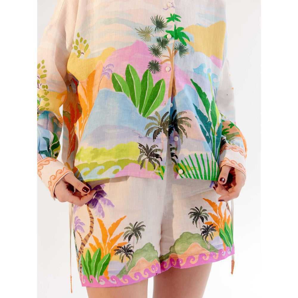 NOIB Fleur Shirt - By The Sea