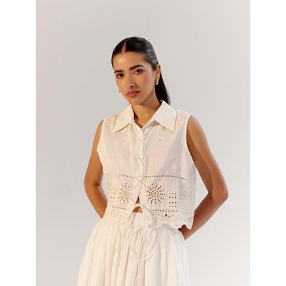 NOIB Freya Shirt - White