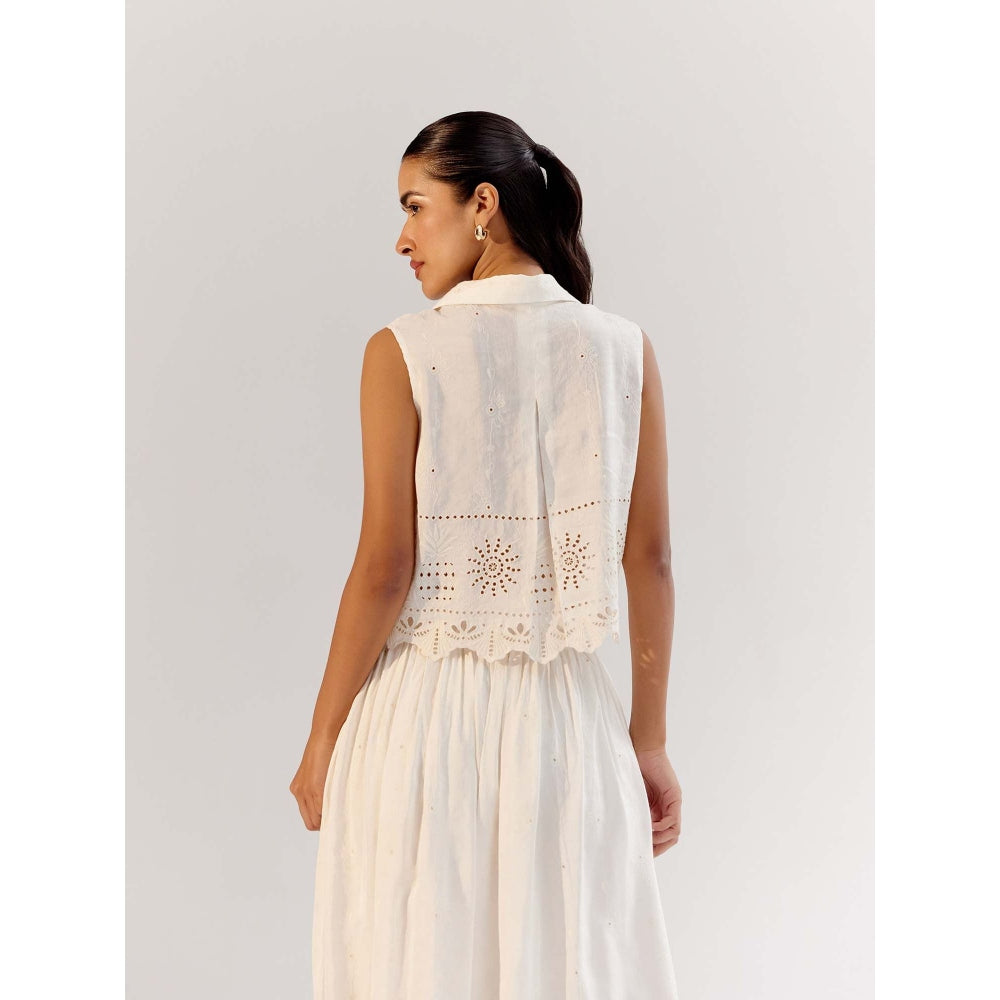 NOIB Freya Shirt - White