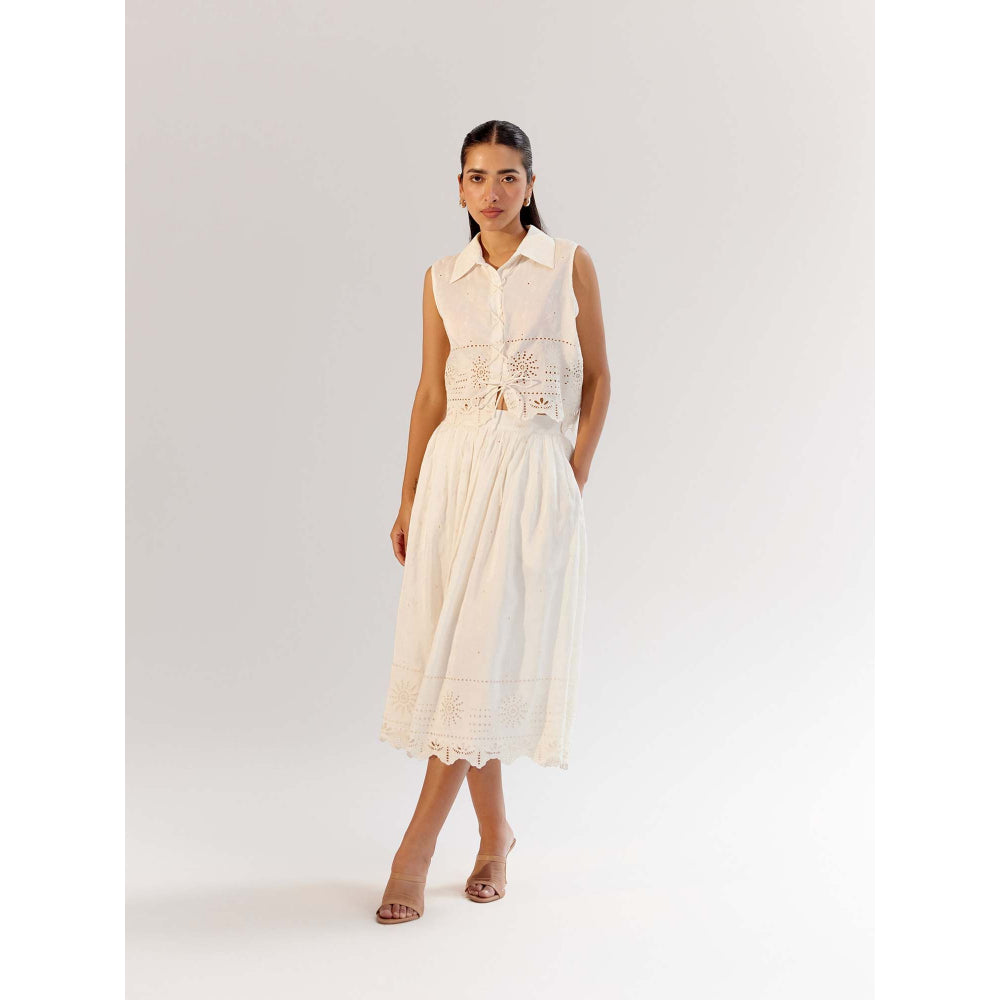 NOIB Freya Shirt - White