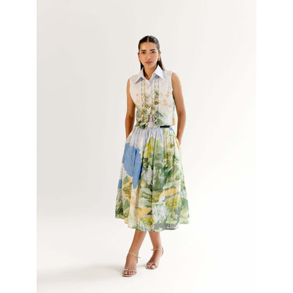 NOIB Freya Shirt - Forest